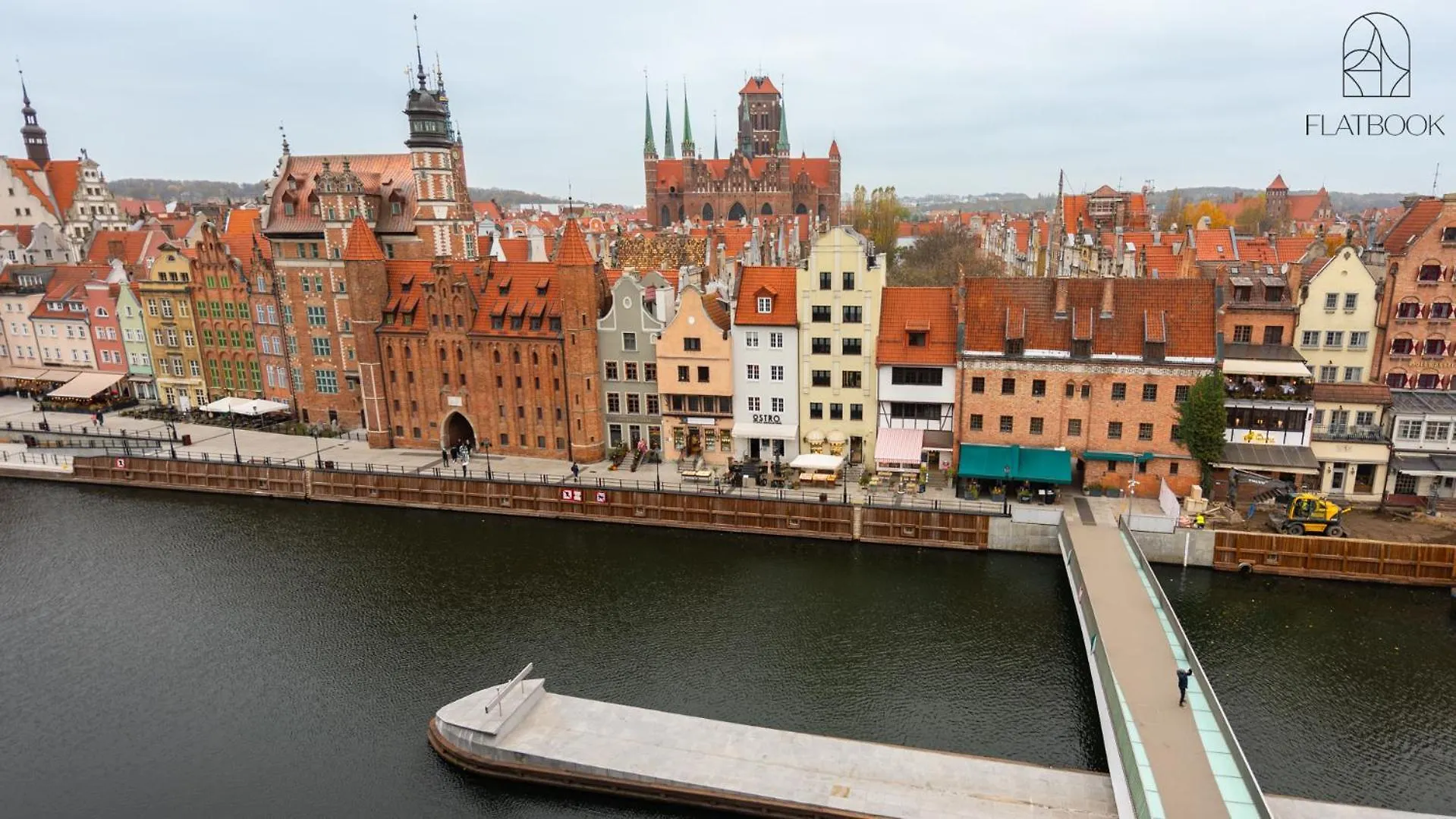 Flatbook Apartments Granaria Prestige Riverside & Parking Gdansk 0*,