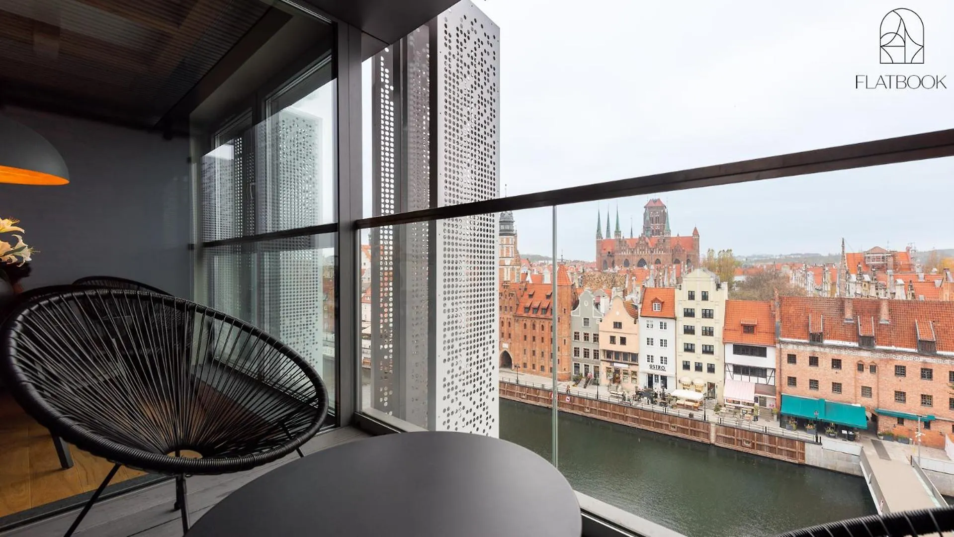 Flatbook Apartments Granaria Prestige Riverside & Parking Gdansk